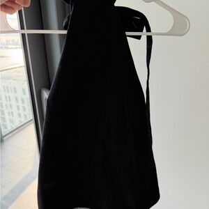 Chic Halter Top Denim. Small